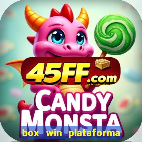 box win plataforma de jogos